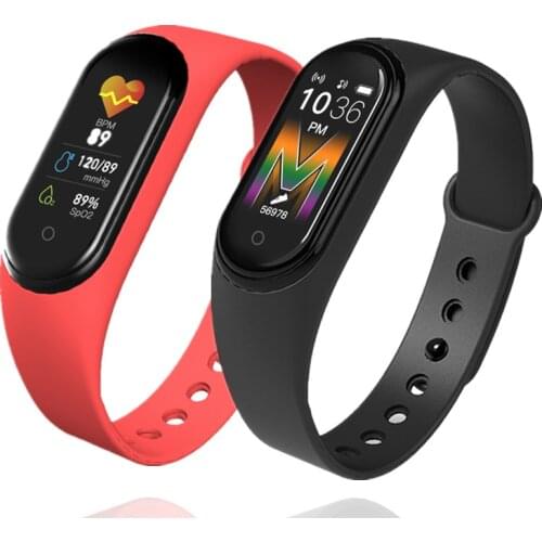 M5 Smart Band Sport Fitness Bracelet Watch Fitness Tracker Smartband Blood Pressure Heart Rate Monitor Waterproof Wristband