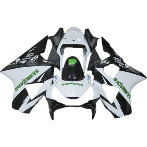 Fashion Motorcycle fairings kit Fit For Honda CBR954RR 02 03 white black Fairing CBR 954rr 2002 2003 Bodywork Parts MA94