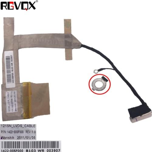 New LCD LED Video Flex Cable For ASUS Eee PC 1215 1215P 1215N 12" PN:1422-00SF000 1422-00MN000 1422-00SL000 LED LVDS CABLE