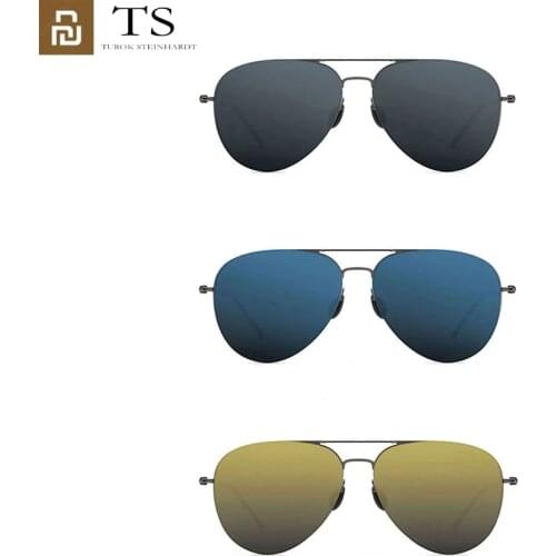 Youpin TS Turok Steinhardt Brand Nylon Polarized Stainless Sunglasses Lenses 100% UV-Proof for Outdoor Travel for Man Woman