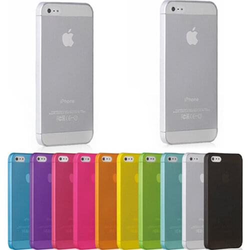 Clear Ultrathin Matte Back Hard Case Cover Shell Skin mobile phone bag For iPhone 5 5s se 5c 6 6s 6plus 7 7plus XR XS Max Cases