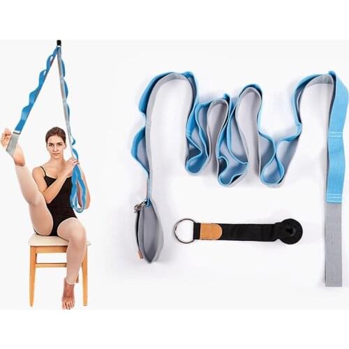 Adjustable Aerial Yoga Strap Hammock Swing Stretching Anti-gravity Inversion Exercises Multilayer Belt Yoga Flexibility Trainer