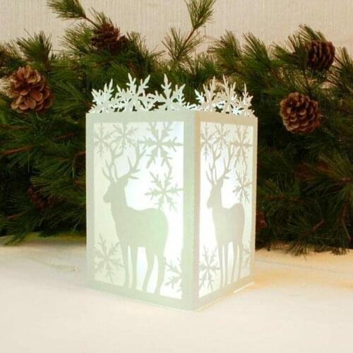 Chirstmas Lantern Metal Cutting Dies Stencils Scrapbooking Embossing Paper Craft