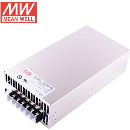 [Seven Neon]MEAN WELL SE-600 5V/12V/15V/24V/27V/36V/48V 600W High power High effection single output Switching Power Supply