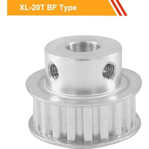 XL 20T Timing Pulley Wheel 11mm Belt Width XL Type Transmission Pulley 6/8/10/12/14/15/16mm Bore Motor Belt Pulley