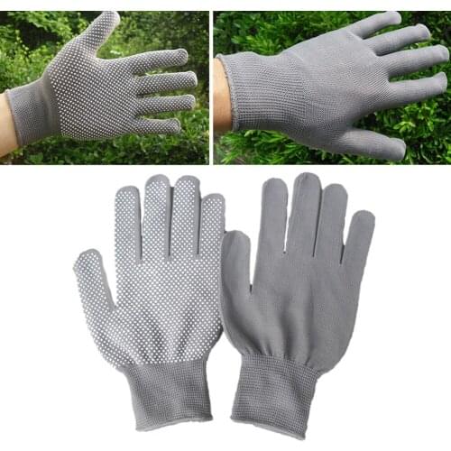 Sports Driving Gloves 2pcs Car Full Finger Ice Silk Non-slip Protective