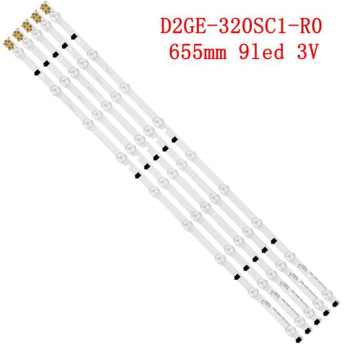 655MM LED strip For Sam Sung Sh arp-FHD 32''TV D2GE-320SC1-R0 CY-HF320BGSV1H UE32F5000AK UE32f5500AW UE32F5700AW HF320BGS-V1