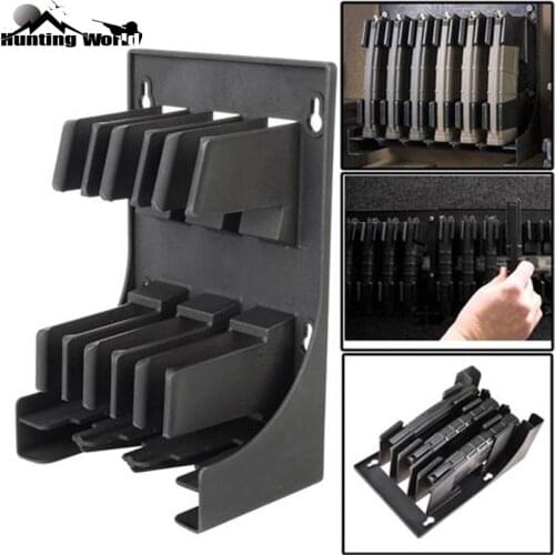 Tactical AR-15 5.56 .223 Caliber Mags MAG Pouch Rack Magazine Storage Holder for 30 Round AR15 Airsoft Hunting Caza