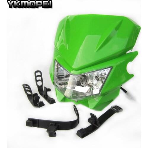 Universal 12v 35w Vision Headlight Fit For KLX 110 KLX 150 KLX 250 Off Road Dirt Pit Bike Motocross motorcycle