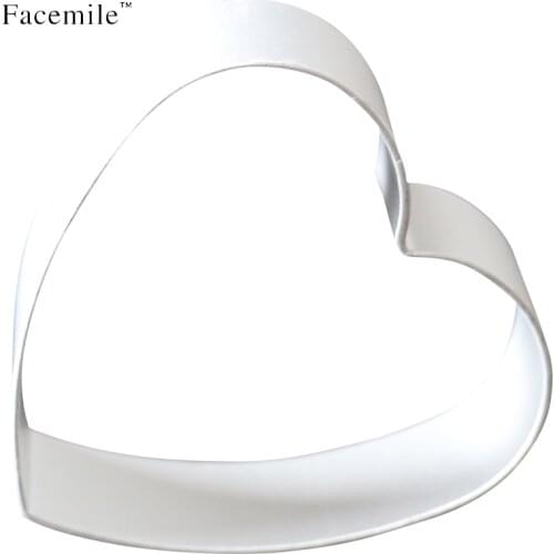 Loving Heart Pattern Aluminium Biscuit Baking Tools Fondant Cake Decorating 20-01 Gift