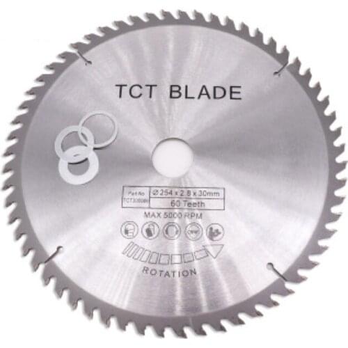 1PC Carbide circular saw blade 254*30*60T high speed steel saw blade Angle grinder cutting machine cutting blade