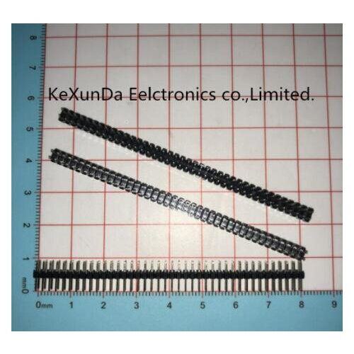 2.00MM 2*40 2MM Spacing Space 2x40 80P L 8.7MM 10PCS/LOT Male Pin Header Double Row Pitch Straight Needle DIP