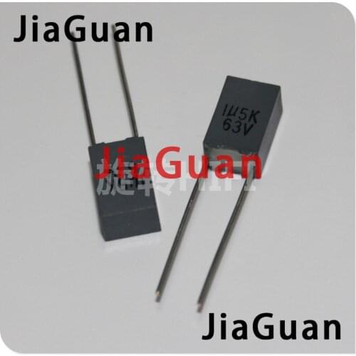 20pcs Xiamen Faratronic CL23B 1.5UF 63V P5MM FARA CL23 155 gray film capacitor 1.5uf/63v 1U5 155/63V 1500NF