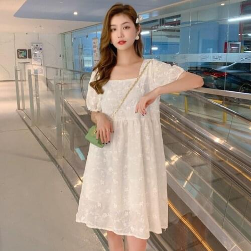 39468# Nursing Maternity Clothing Loose Stylish A Line Dress Pregnant Women Pregnancy Nursing Dress