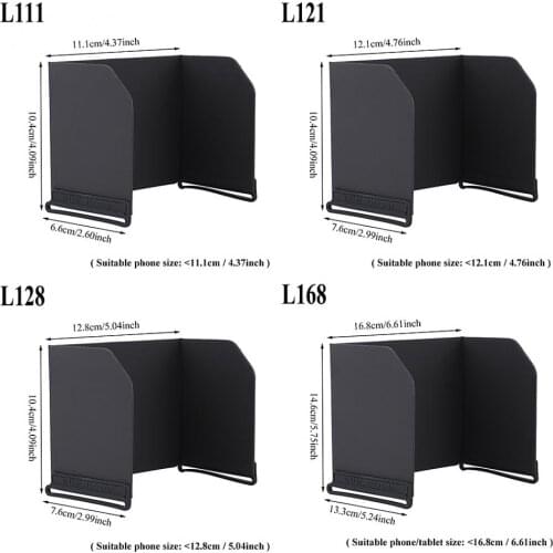 4Types Remote Controller Monitor Phone Sun Hood Cover Tablet Sunshade Accessory for DJI Spark/Phantom3/Phantom 4/Inspire/Osmo