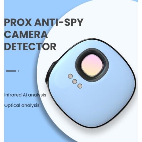 Anti-Spy Hidden Camera Detector Hotel Camera Finder Professional Detection Law Grade Portable Tool for AirBnB, Bathroom Privacy