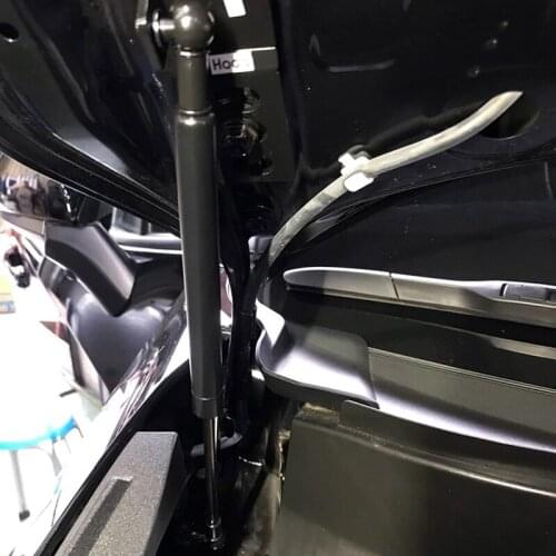 For Toyota RAV4 XA50 2019-2021 Black Engine Cover Supporting Rod Hydraulic Hood Support Poles Gas Springs