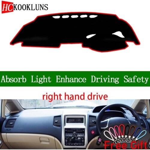 For great wall C50 2012 2013 Right Hand Drive Car Dashboard Cover Dash Mat Dash Board Pad Carpet Dashmat