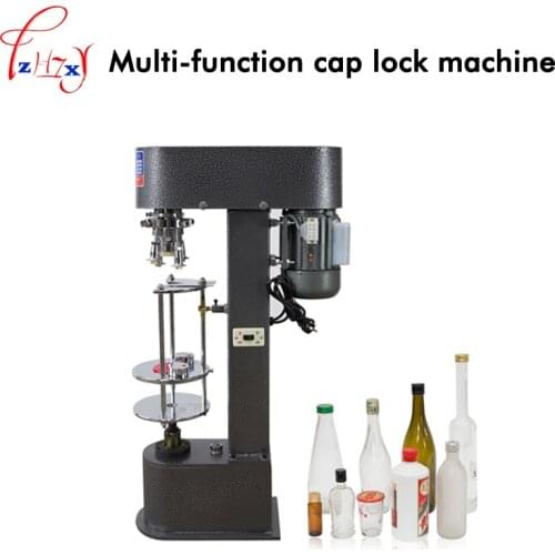 SK-40B Electric Bottle Cap Capping Sealing Machine Single Head Capper Metal Aluminum Cover Locking Machine 220V 1PC