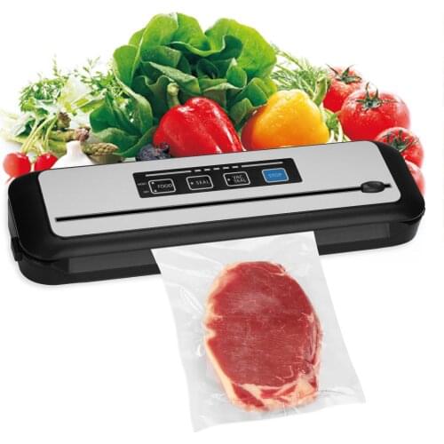 Inkbird INK-VS01 Vacuum Sealer Built-in Cutter Packing Machine with Dry&Moist Sealing Modes for Kitchen Meat Food Preservation