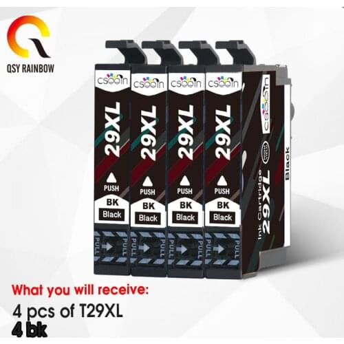 4 pcs bk T2991 T2991XL Compatible Ink Cartridge For EPSON XP 342 345 445 342 345 445 235 245 332 XP342 xp345 xp235 xp245 printer