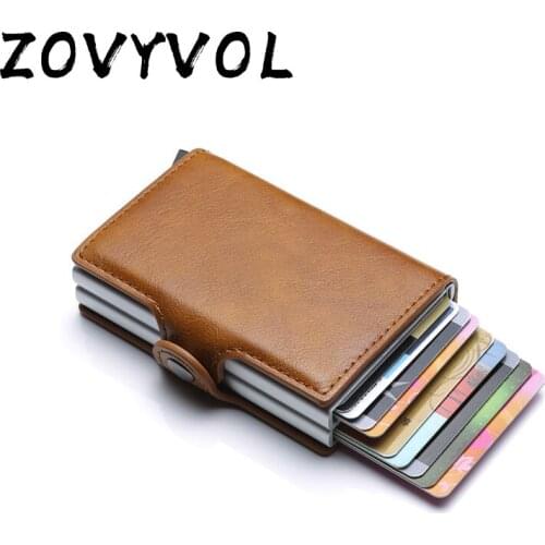ZOVYVOL Top Quality Rfid Wallet Men Money Bag Mini Purse Male Aluminium Card Wallet Small Wallet Thin Purse carteras 2019
