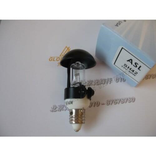 SH42 24V40W halogen lamp,Skytron Skylux surgical operation room lights,KR37 KR52 A1-010-28,24V 40W with black umbrella