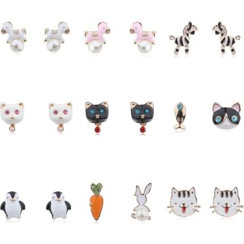 MENGJIQIAO Earrings For Children