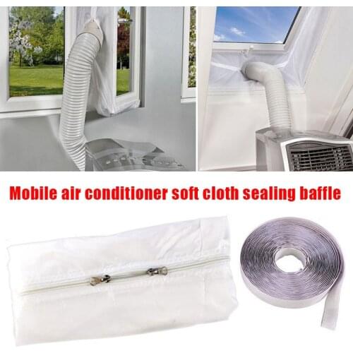 Hot Air Stop Conditioner Outlet Window Sealing Kit For Mobile Air Conditioners Home Accessories Кондиционер Aire Acondicionado