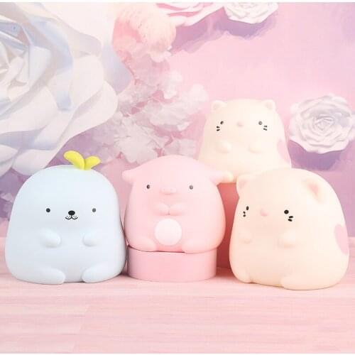 New Glutinous Rice Small Things Series Piggy Bank Cartoon Cute Piggy Bank Children Birthday Gifts Student Gifts