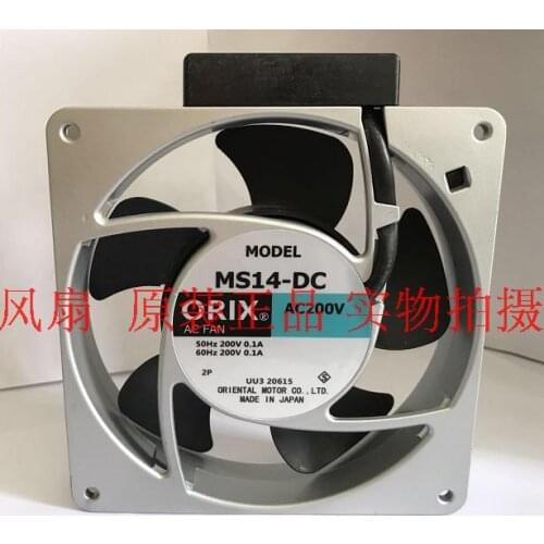ORIX MS14-DC AC 200V 0.1A 140x140x28mm Server Cooling Fan