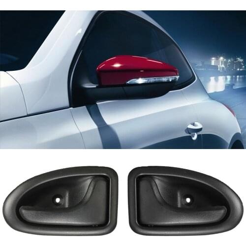 Plastic Left/Right Side Car Interior Door Handle Knob for Renault Clio 1999-up