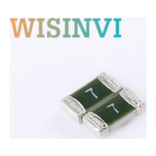 100 PCS SMD Fusible fuse WDS1206-T700 7A 1206 fuse 24V 32V 36V 63V SMD Fusing type one time Time-Delay fuse