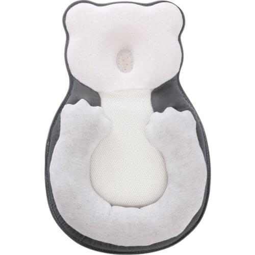 Anti Flat Head Baby Pillow Newborn Baby Sleep Positioning Pad Anti Roll Baby Head Shaping Pillows Infant Sleep Mattress Pillow