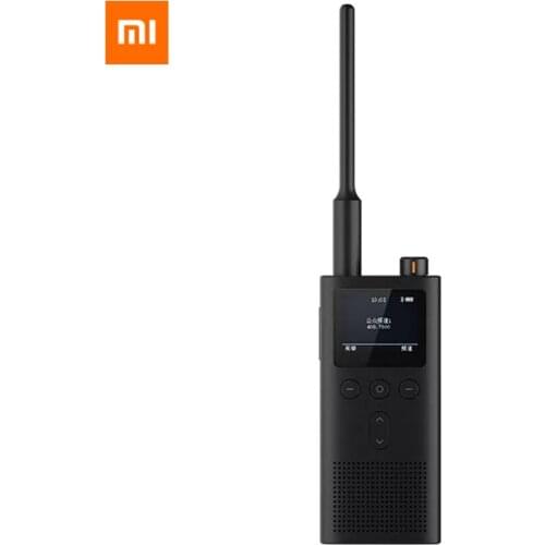 Original Xiaomi Mijia Walkie Talkie 2 5W UV Dual Band Radio IP65 Waterproof 13 Days Long Standby Interphone Location Share
