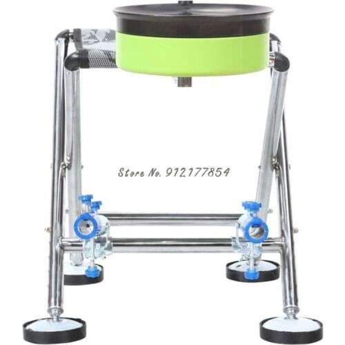 Fishing Chair Fishing Chair Multifunctional Stainless Steel Folding All Terrain Small Chair Stool Portable Simple Wild Fishing H