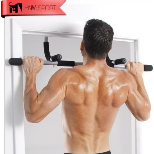 Total Upper Body Workout Bar Indoor Fitness Chin-up Equipments Portable Adjustable Exercise Pull Ups Door Horizontal Bar