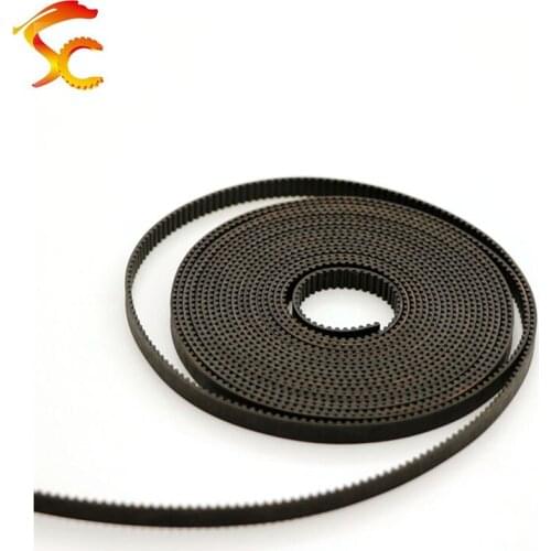 High Quality 100 meters/lot GT3 6mm open timing belt width 6mm 3GT 6mm rubber belt for 3D Printer Free shipping