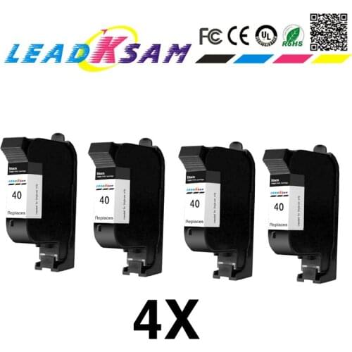 4x high quality replacement Ink Cartridge for hp40 51640A for hp 40 printer cartridges