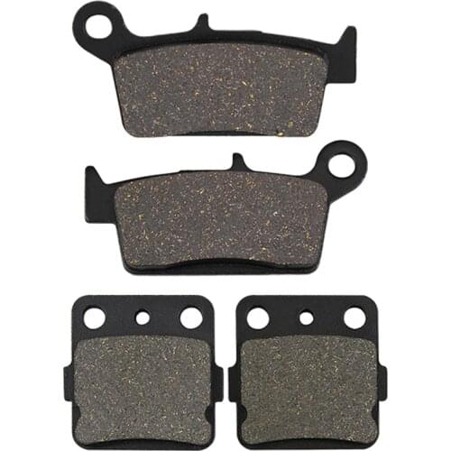 Yerbay Motorcycle Parts Front and Rear Brake Pads For Honda CR80 Expert CR 80 1992-2002 CR85 CR 85 2003 2004 2005 2006 2007