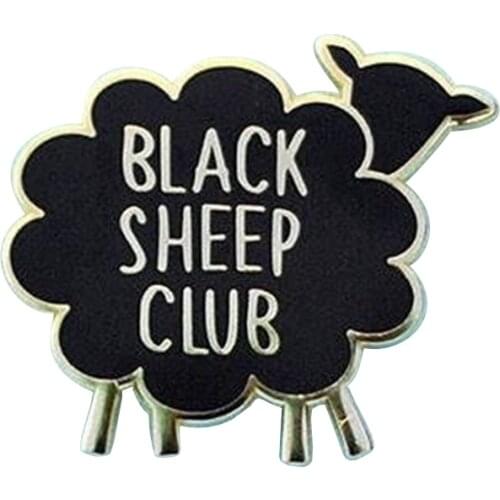 Black Sheep Club, Lapel Pin Enamel Pin