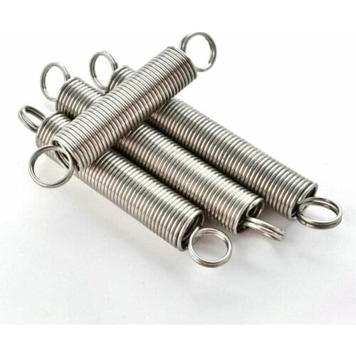 5Pcs ，Dual Hook Small Expansion Tension Spring ，Hardware Accessories ，Wire Diameter 1.2mm Outer Diameter 9mm