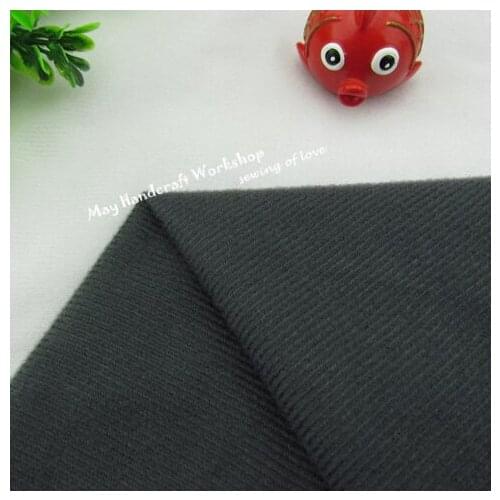 50*150cm Light Black Solid Color Fleece Fabric Tissu Plush Cloth for Doll Pillow Sewing Velvet Fleece Tissue Half Meter 293