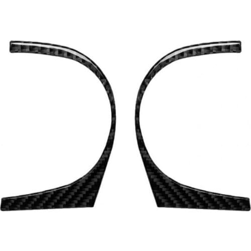 55%HTO 2Pcs Cup Holder Sticker Non-fading High Stickiness Carbon Fiber Water Cup Holder Frame Cover Trim for 03-09-Nissan 350Z