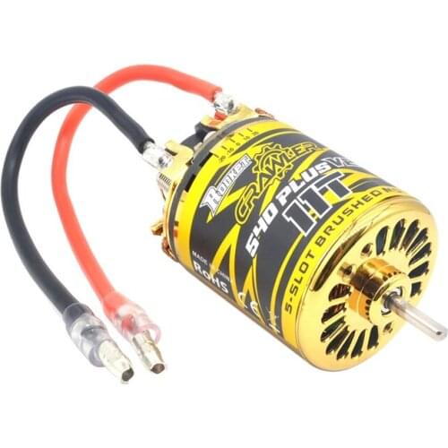 ROCKET 540 PLUS V2 Climbing Car 5-Slot Brush Motor RC Motor For Tamiya Kyosho TRAXXAS Wltoys And 1/10 RC Car
