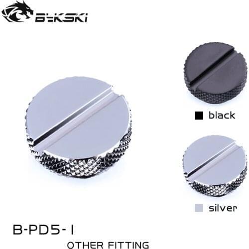 Bykski B-PD5-1, Grooves Water Cooling Plugs , Easy Hand Tighten Water Stop Accessories Water Cooling Fittings