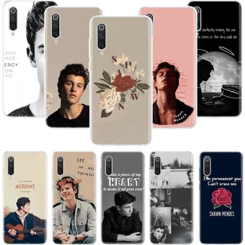 Hit pop singer Shawn Mendes Magcon Phone Case For Xiaomi Mi Note 10 11 9 8 10T 9T CC9 A1 A2 A3 5X 6X Pocophone F1 X3 F2 Pro Lite