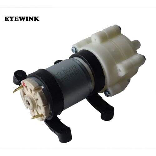 DC6-12V R385 DC Diaphragm Pump Aquarium Fish Tank Round Water Air DC Diaphragm Pump Aquarium Air Pumps Accessories
