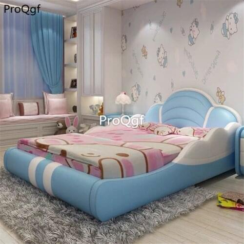 Ngryise 1 set ins cloud style Children Bed