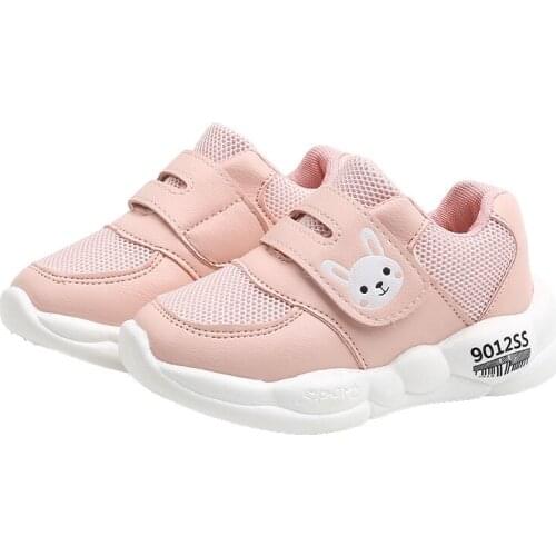 Kids Sneakers Kids Shoes Boys And Girls Anti-slip Running Shoes Baby Toddler Mesh Face Fashion Casual Four-season Shoe Sneakers